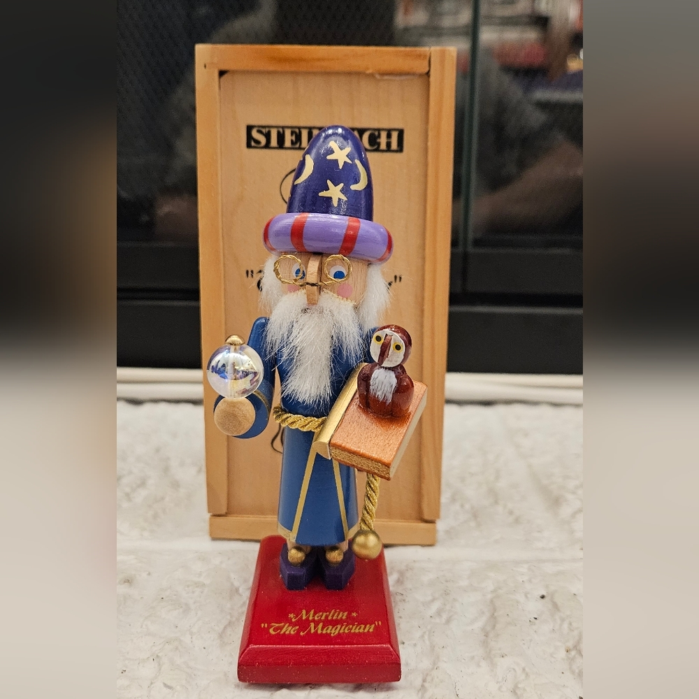 RARE Original Steinbach Merlin the Magician Nutcracker
